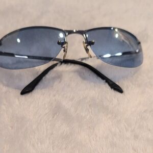 Men's Blue Aviator Sunglasses